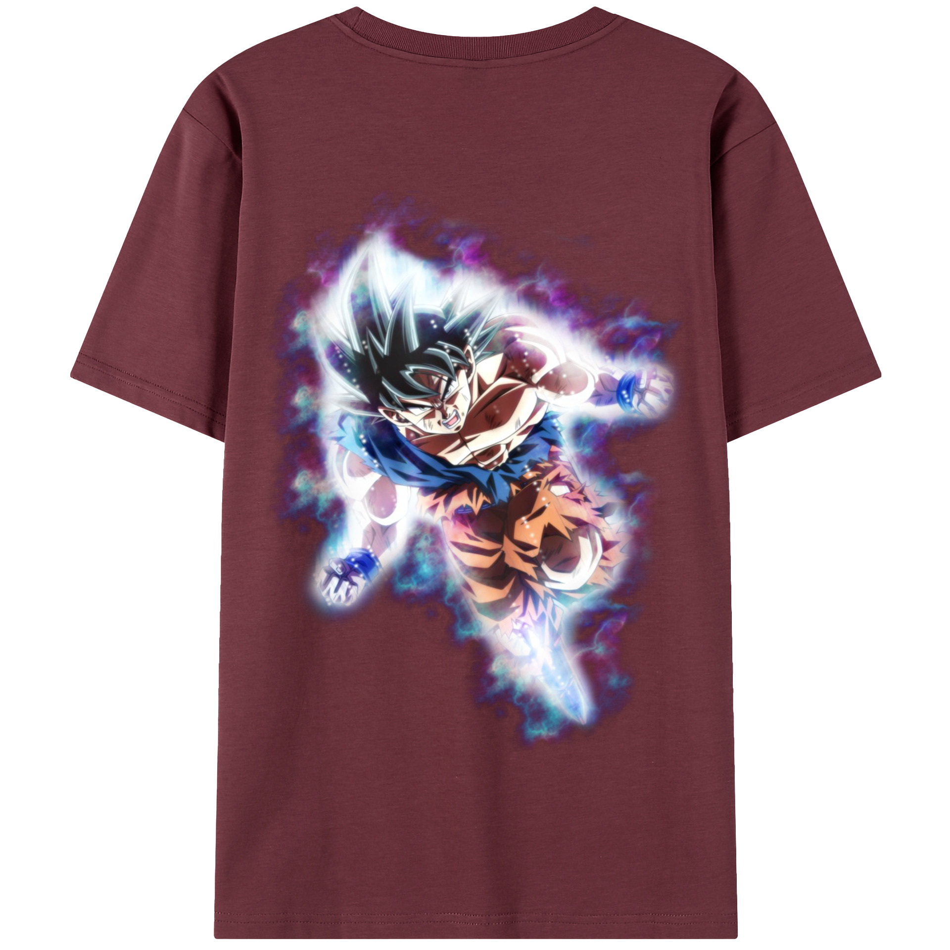 （画像用） ドラゴンボール 孫悟空（そん ごくう）Son Goku カカロット DRAGON BALL Kakarotto 綿100％半袖Tシャツ（背面プリント）